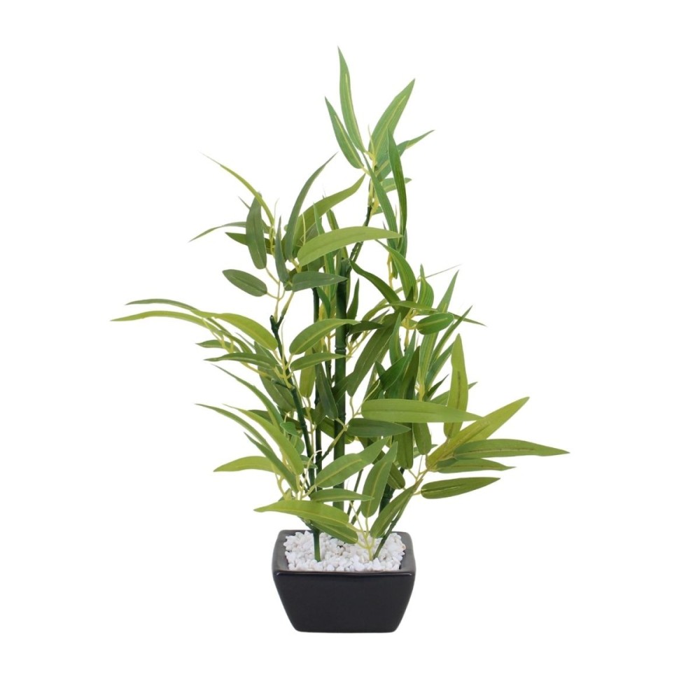 Bambou artificiel pot en céramique 40cm, ORNAMI
