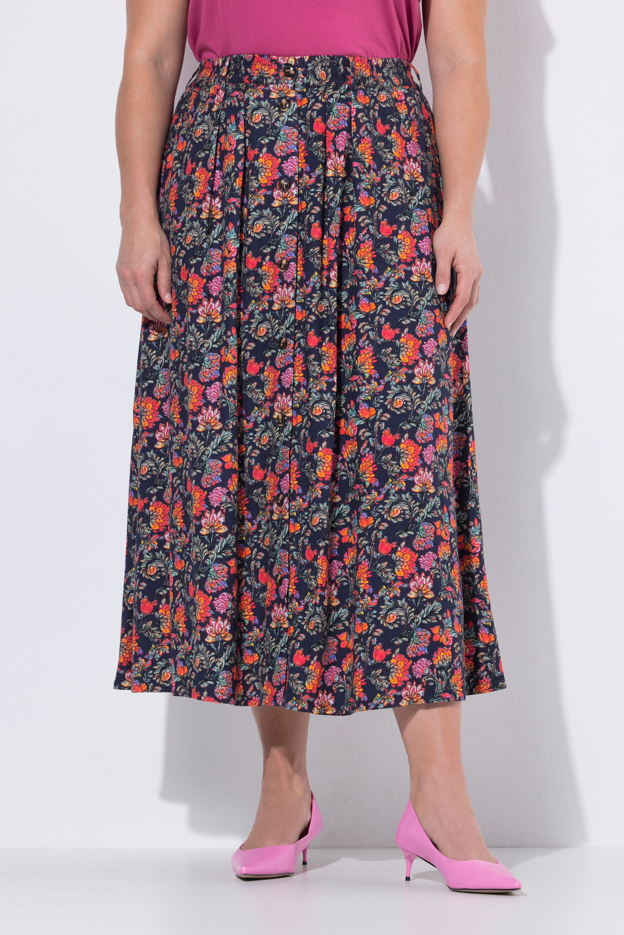 Jupe maxi coupe évasée, ULLA POPKEN