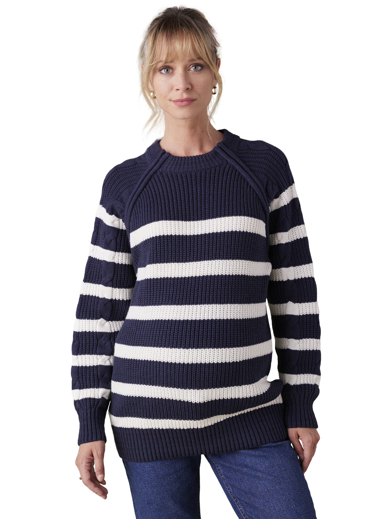 Pull grossesse style marinière, ENVIE DE FRAISE