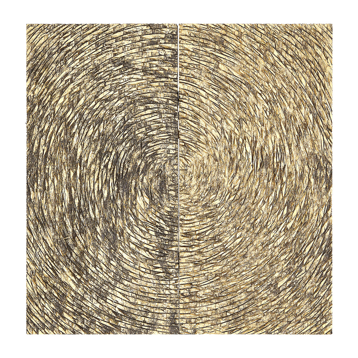 Wood Carving Gold Finish Unframed Wall Art, FIFTY FIVE SOUTH