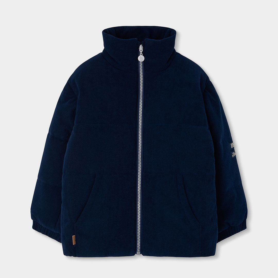 Parka garçon en velours cotelé avec fermeture, BOBOLI