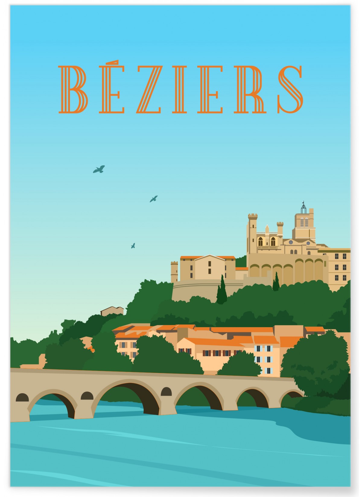 Affiche ville Béziers, L'AFFICHERIE
