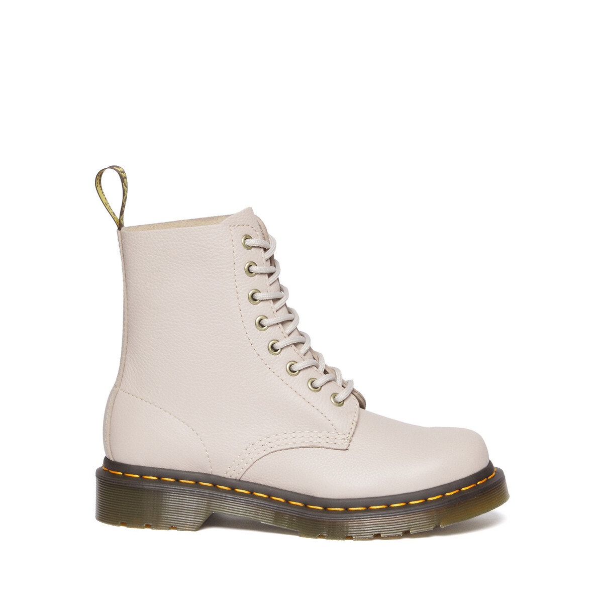 Boots cuir virginia 1460 pascal taupe Dr. Martens La Redoute