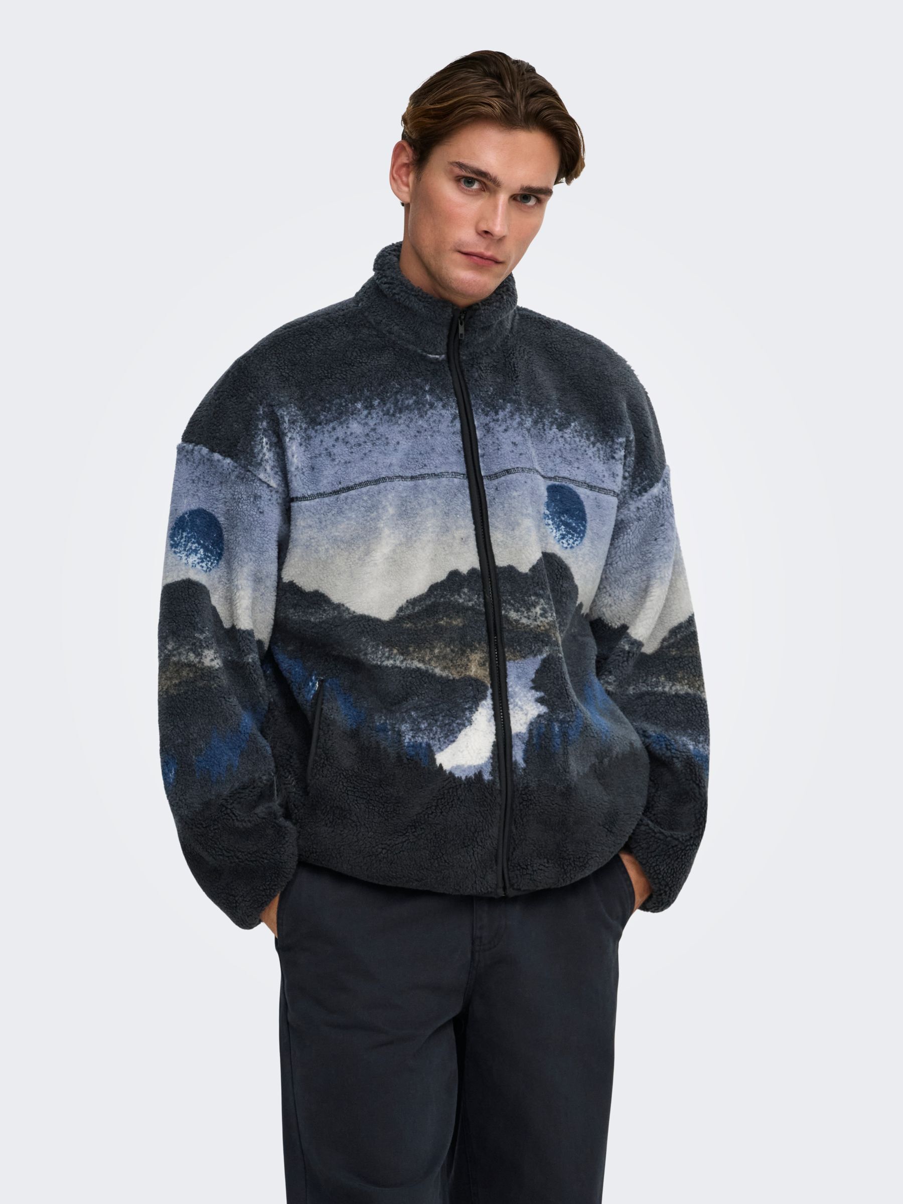 Sweat-Shirt En Polaire, ONLY & SONS