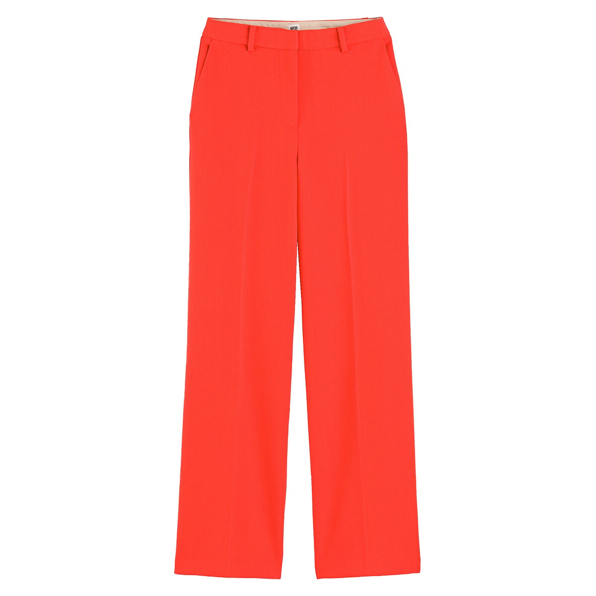 Pantalon large orange hot sale