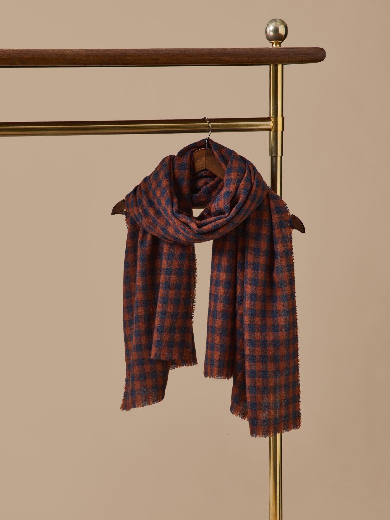Foulard étamine carreaux, CYRILLUS