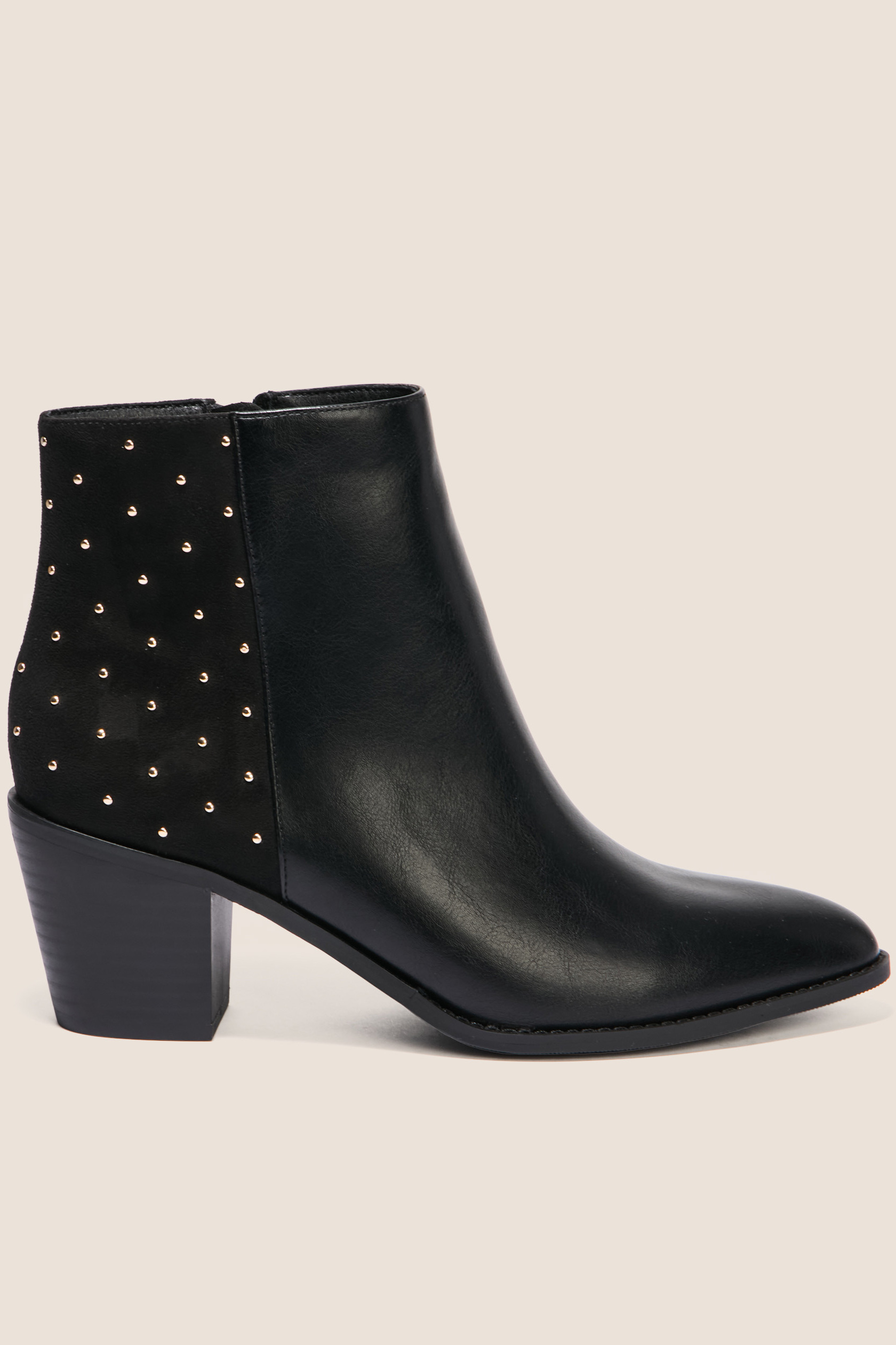 Bottines à talon détails cloutés, BREAL