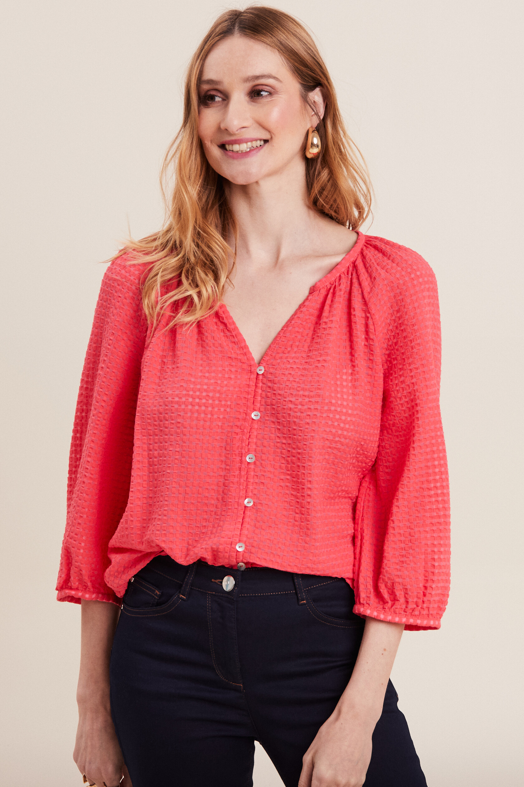 Blouse manches 3/4, BREAL