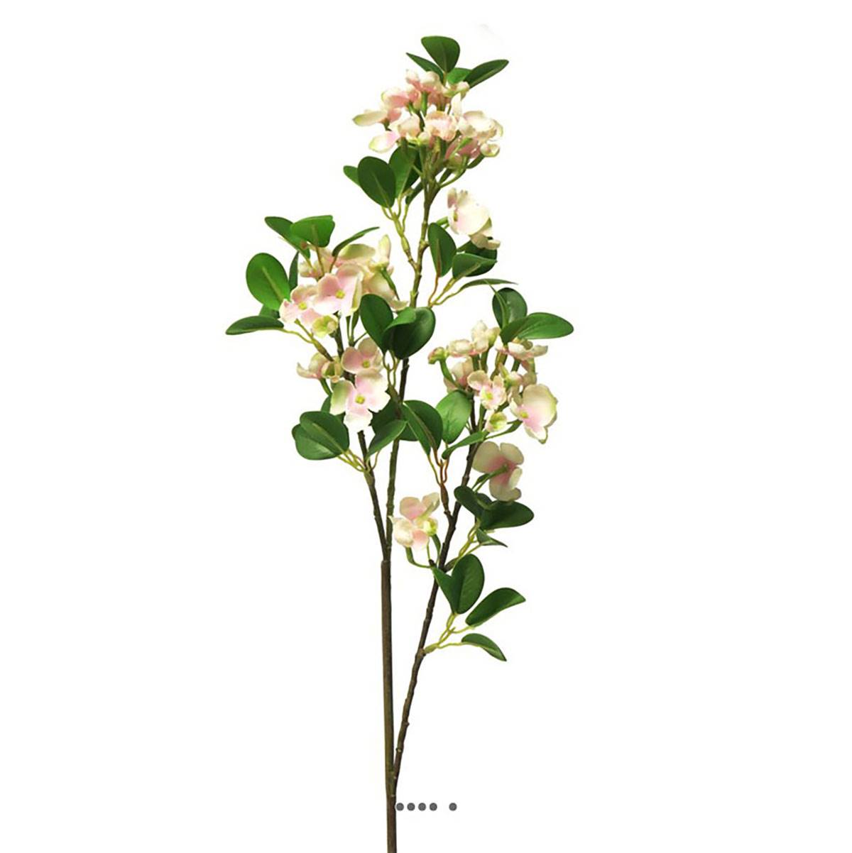 Branche de seringat artificiel H 89 cm, ARTIFICIELLES