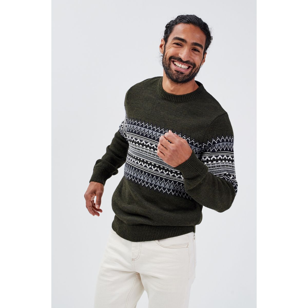 Pull manches longues