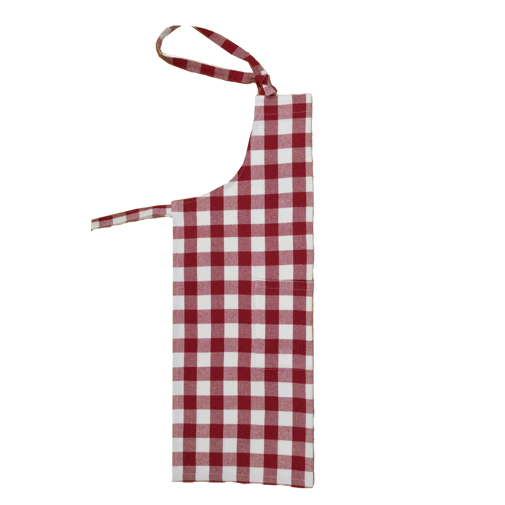 Tablier de cuisine à carreaux vichy en coton, SUD ETOFFE
