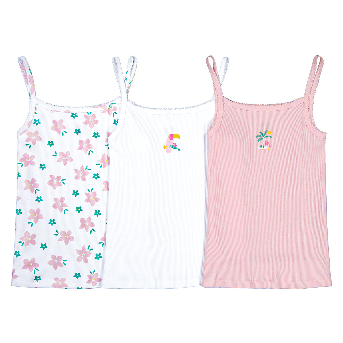Pack of 3 Camis in Cotton