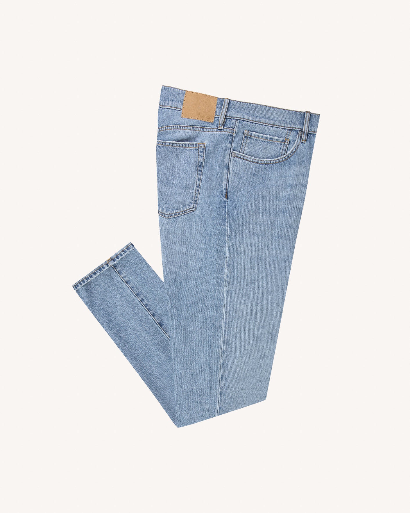 Jean coupe droite coton DENIM STRAIGHT, FAGUO