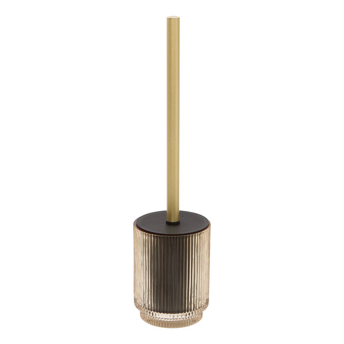Brosse WC ronde en verre SOLIS, 5FIVE SIMPLY SMART
