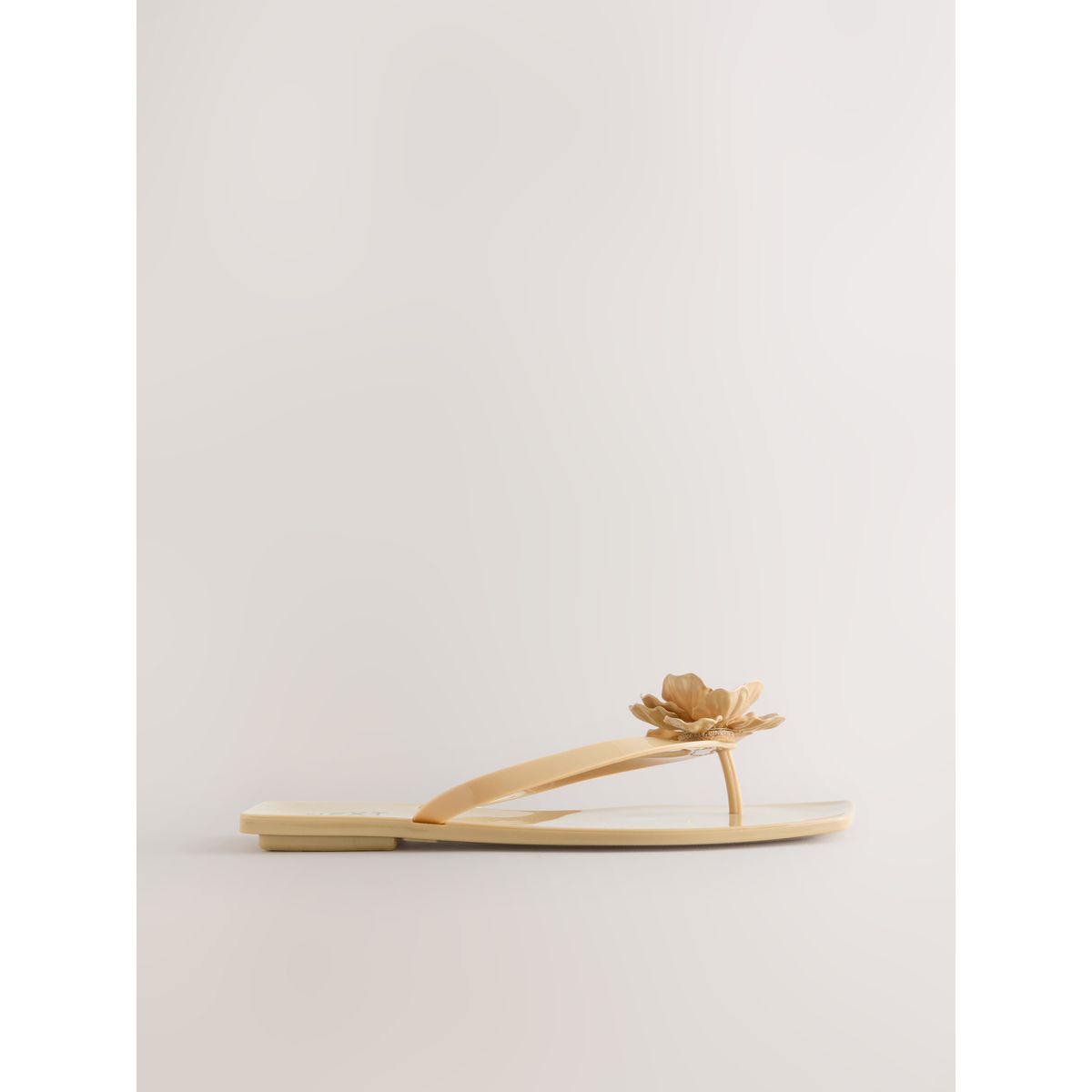 Tongs de plage à bout carré et fleurs, NEXT