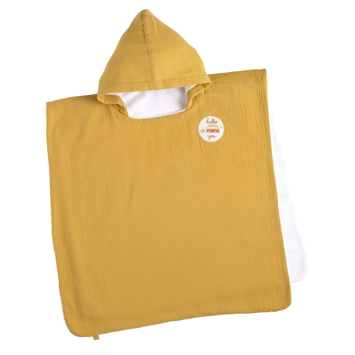 Poncho de bain enfant en coton, SAUTHON