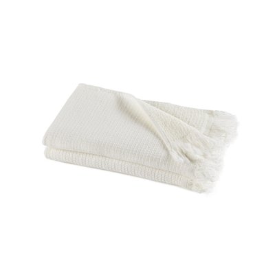 Confezione da 2 asciugamani per ospite cotone bio/lino Nipaly AM.PM