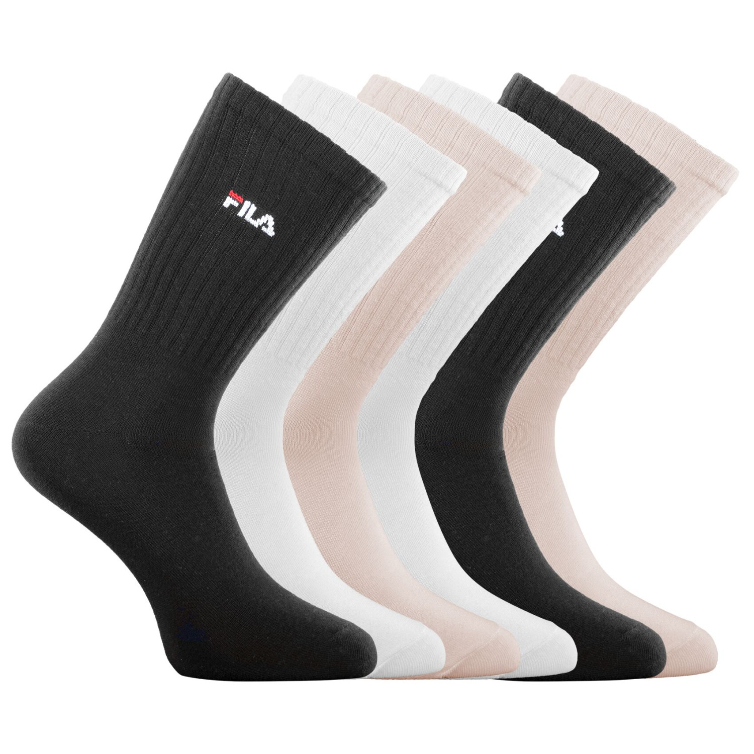 Lot De 6 Chaussettes Hautes, FILA