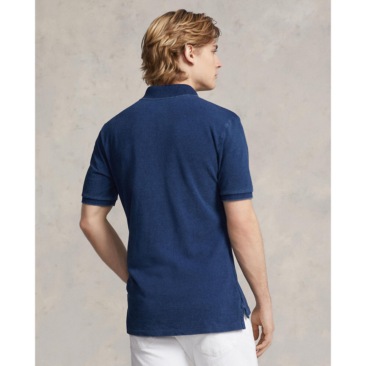 Cotton Pique Polo Shirt In Slim Fit