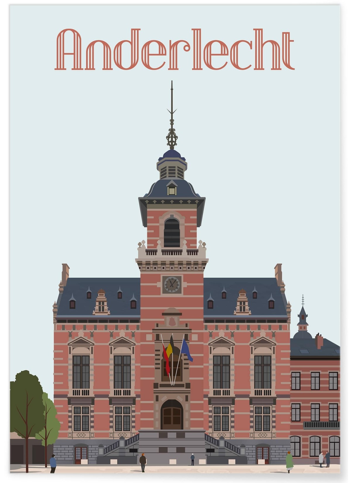 Affiche ville Anderlecht, L'AFFICHERIE