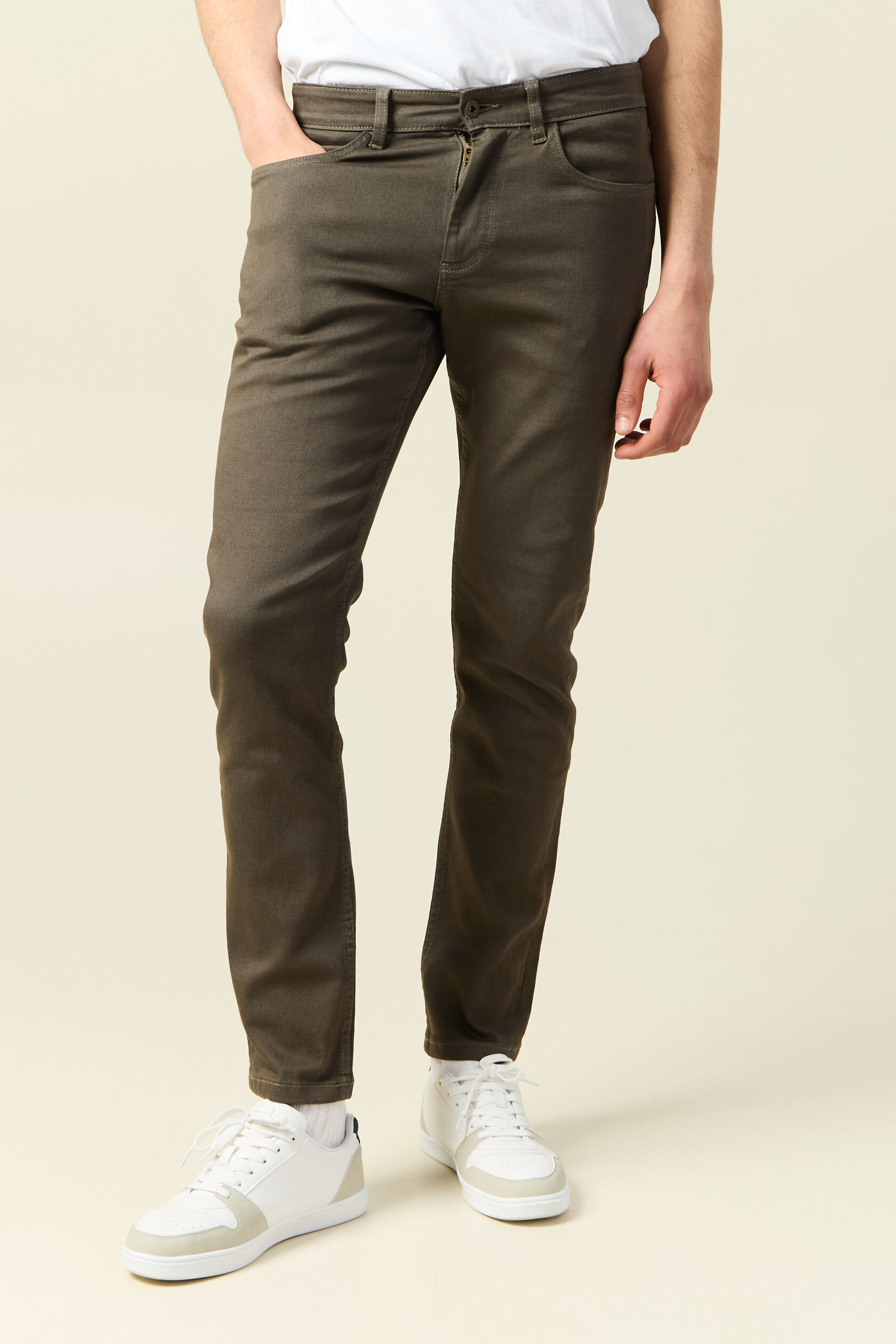 Jeans slim 5 poches, BONOBO