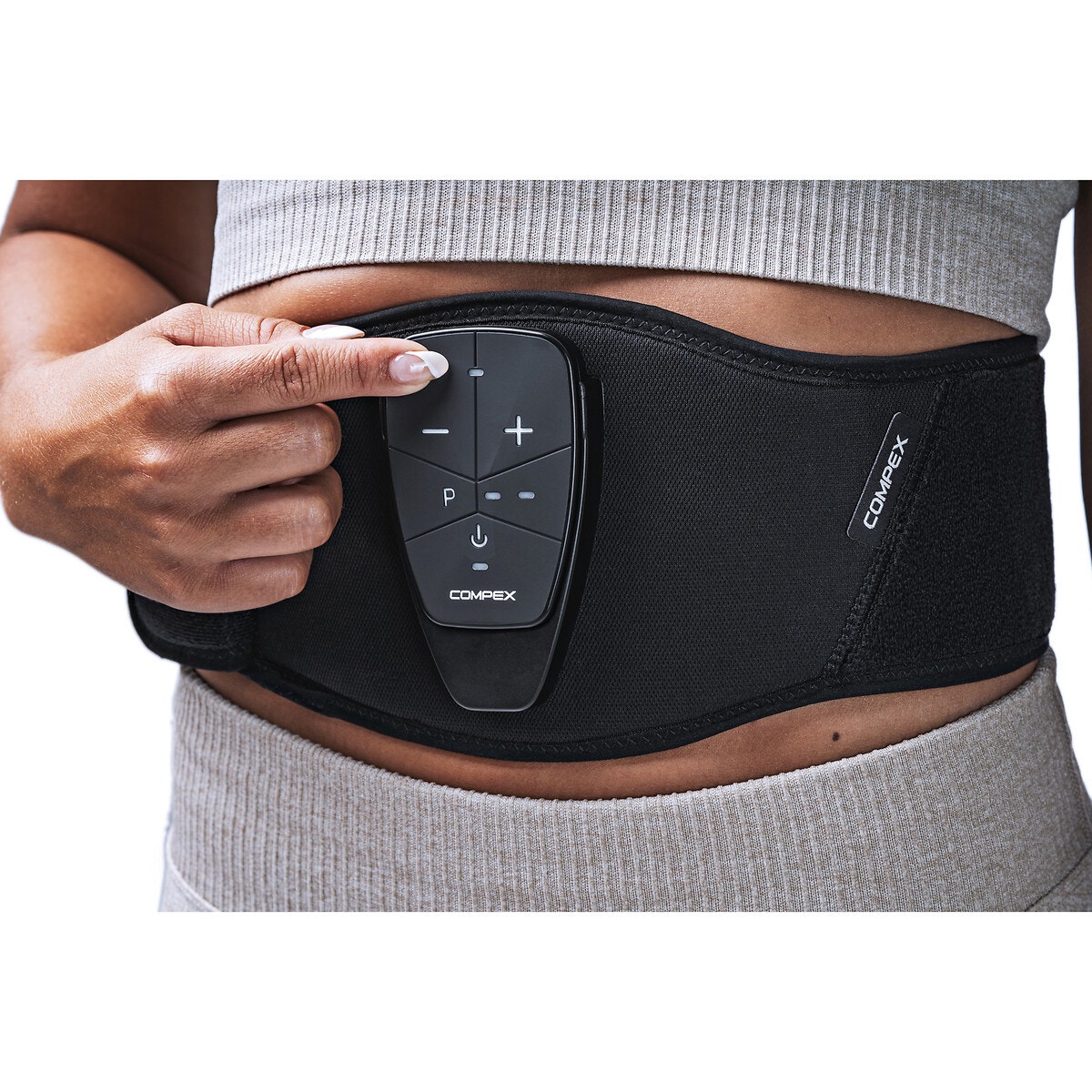 Ceinture abdominale corebelt 1.0 s m noir Compex La Redoute