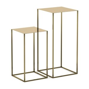 Set of 2 Romy Nesting Side Tables in Metal AM.PM image
