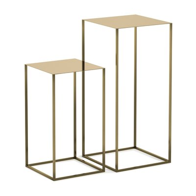 Set of 2 Romy Nesting Side Tables in Metal AM.PM