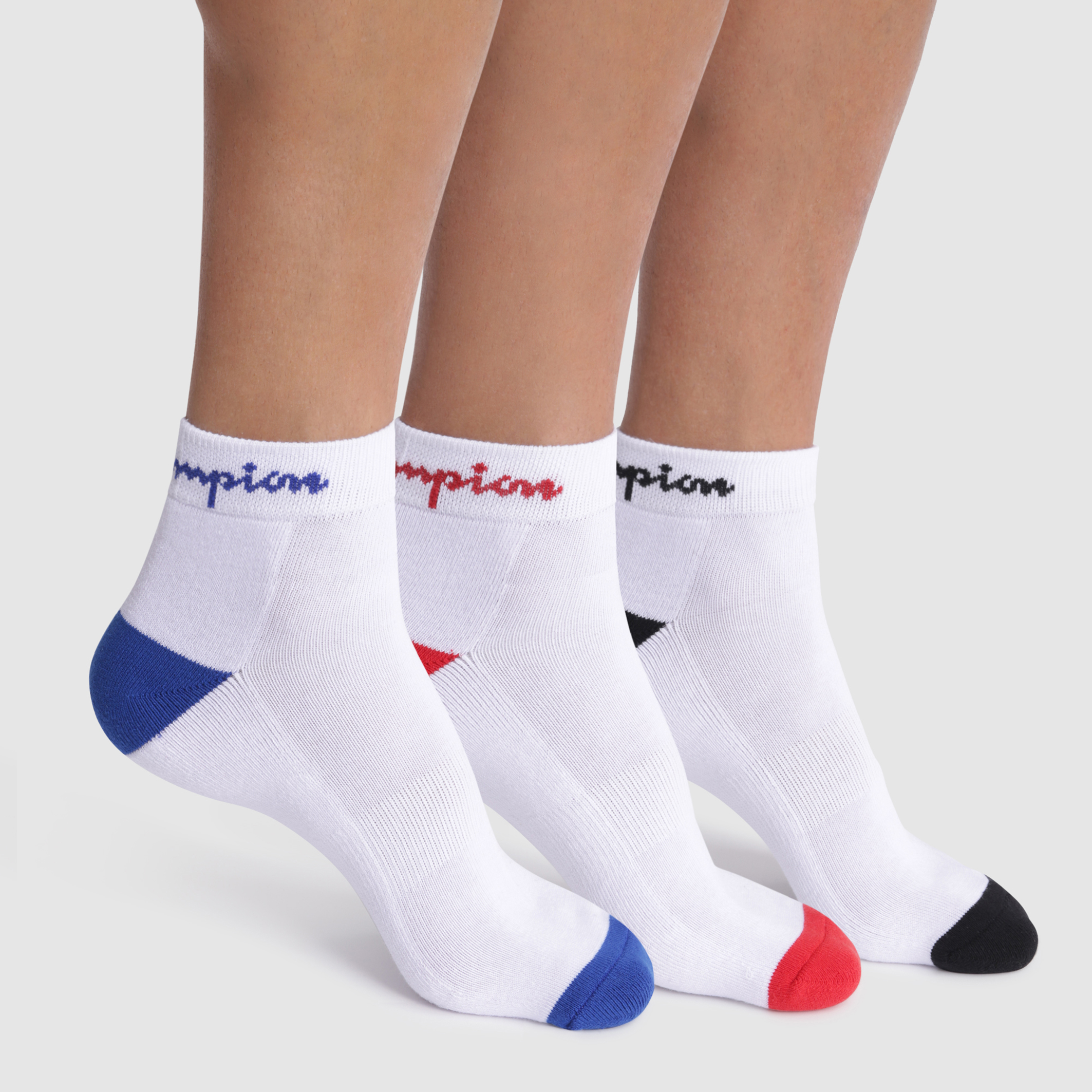 Pack of pairs of ankle socks white Champion | La Redoute
