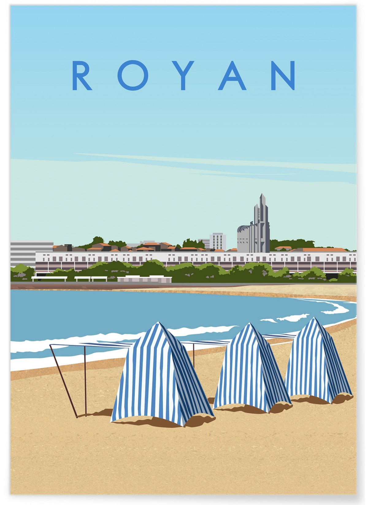 Affiche ville de Royan 2, L'AFFICHERIE