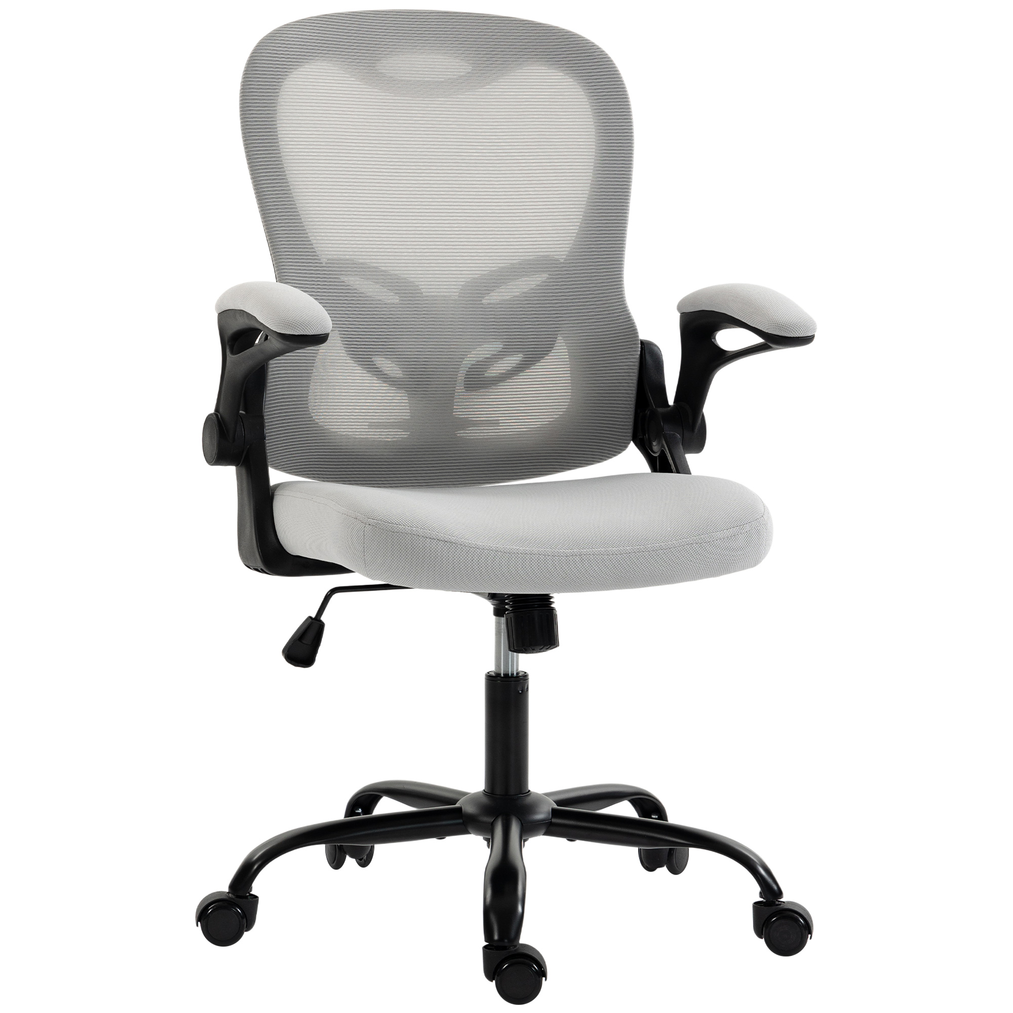 Chaise de bureau Maille (100 % polyester), HOMCOM