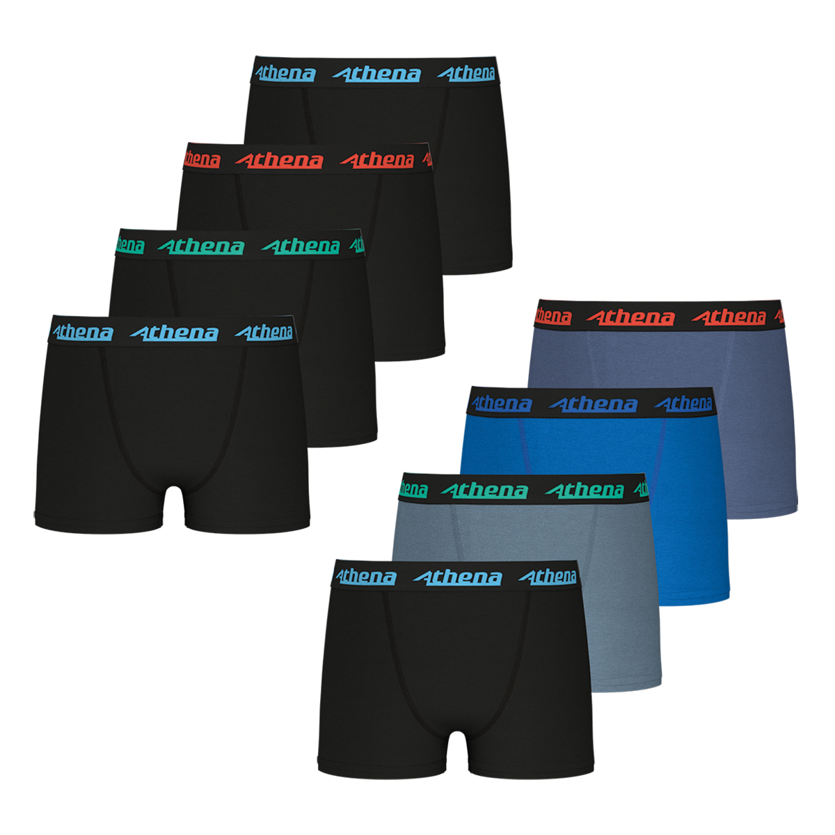 Boxers, lot de 8, MY PETITS PRIX, ATHENA
