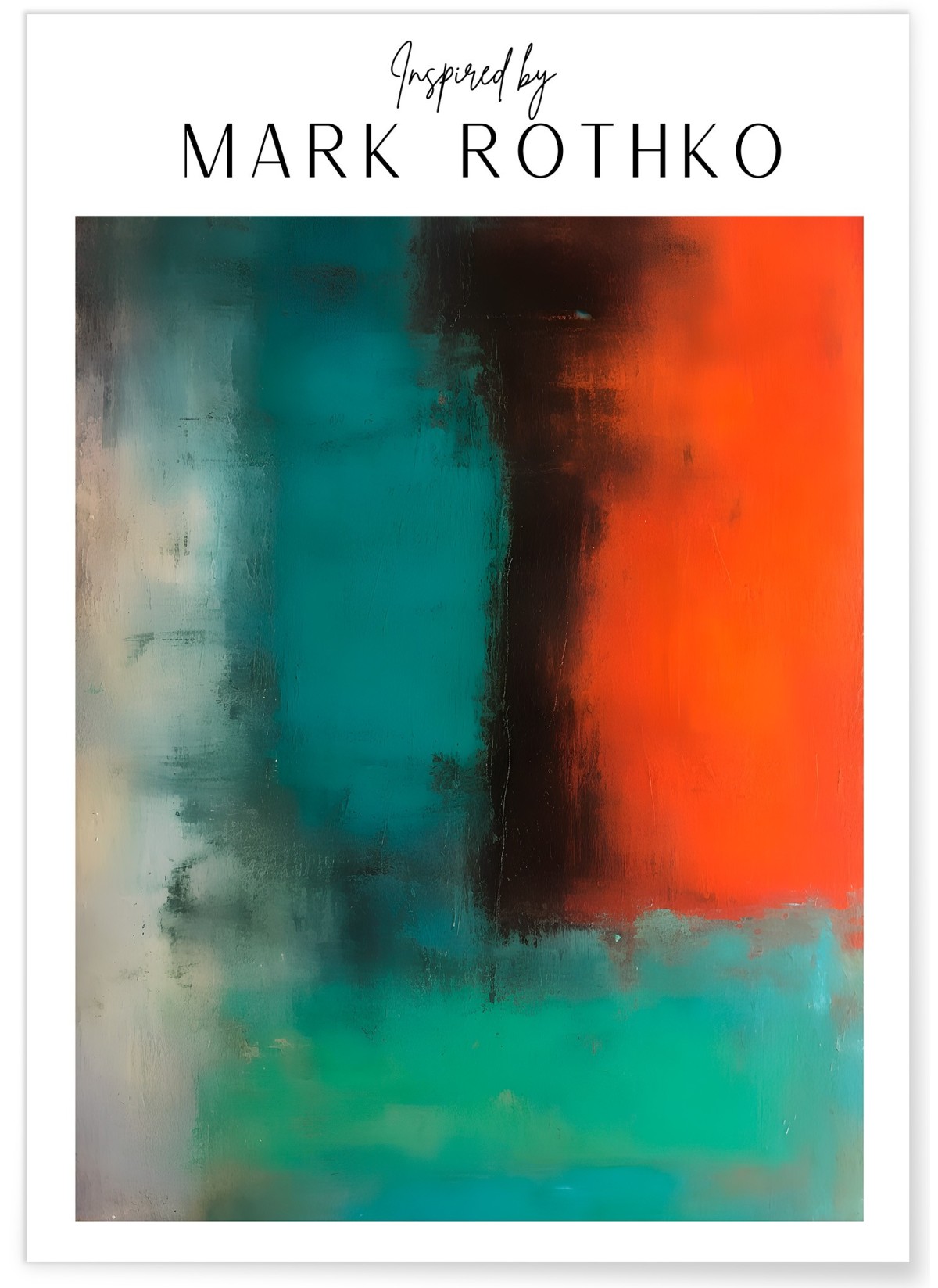 Affiche Mark Rothko n°17, L'AFFICHERIE