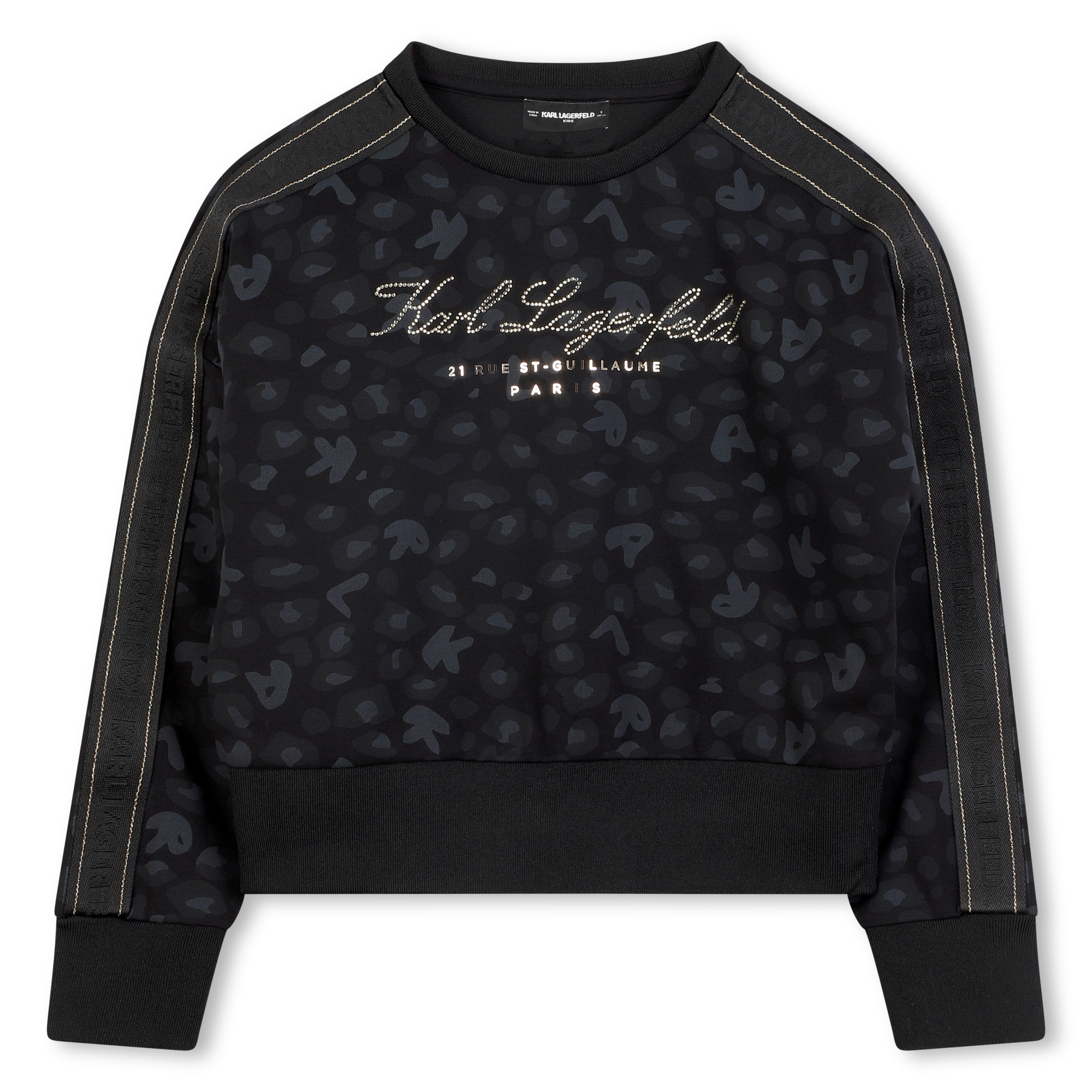 Sweat en double maillot, KARL LAGERFELD KIDS