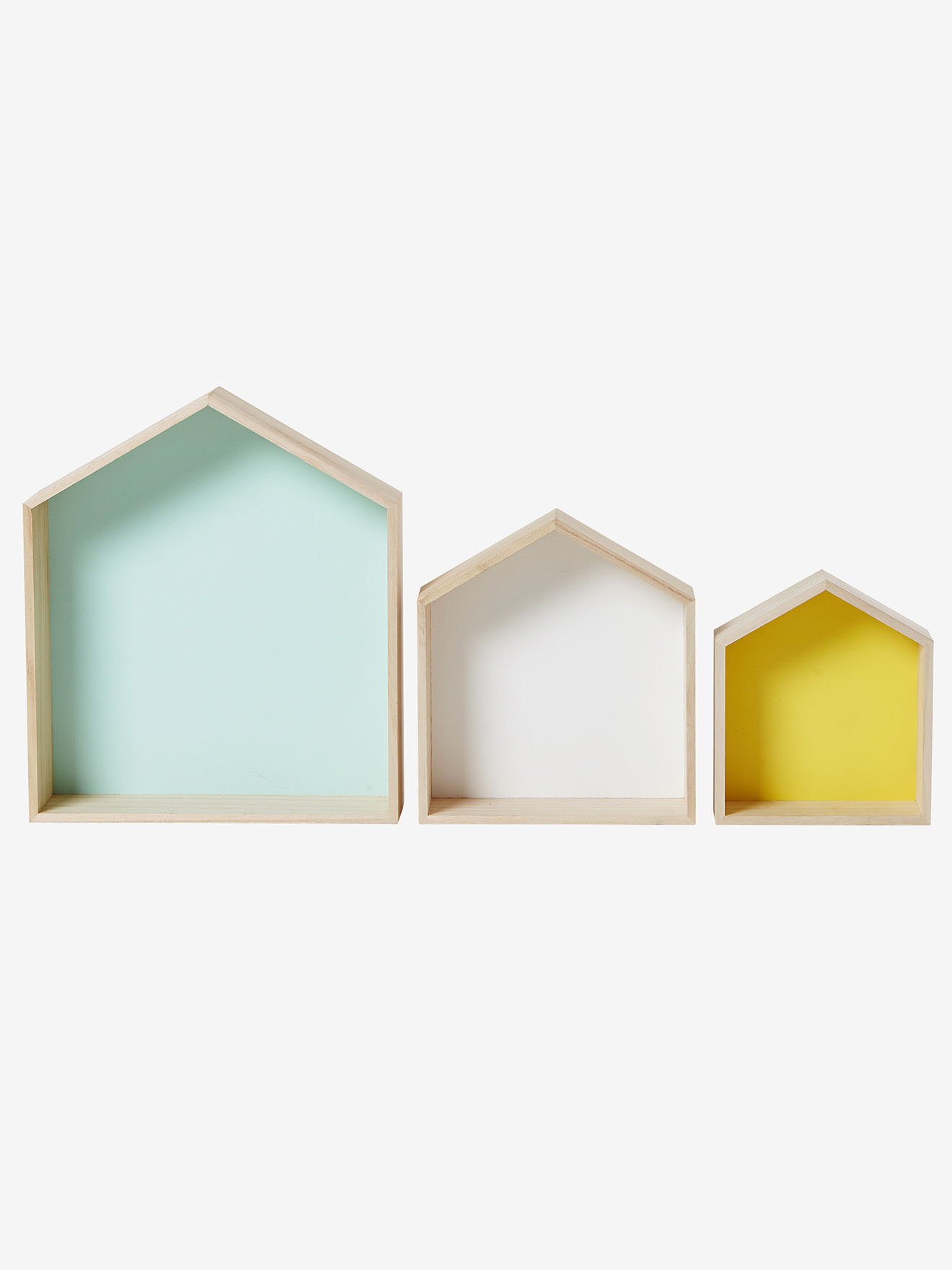 Lot de 3 étagères Home, VERTBAUDET