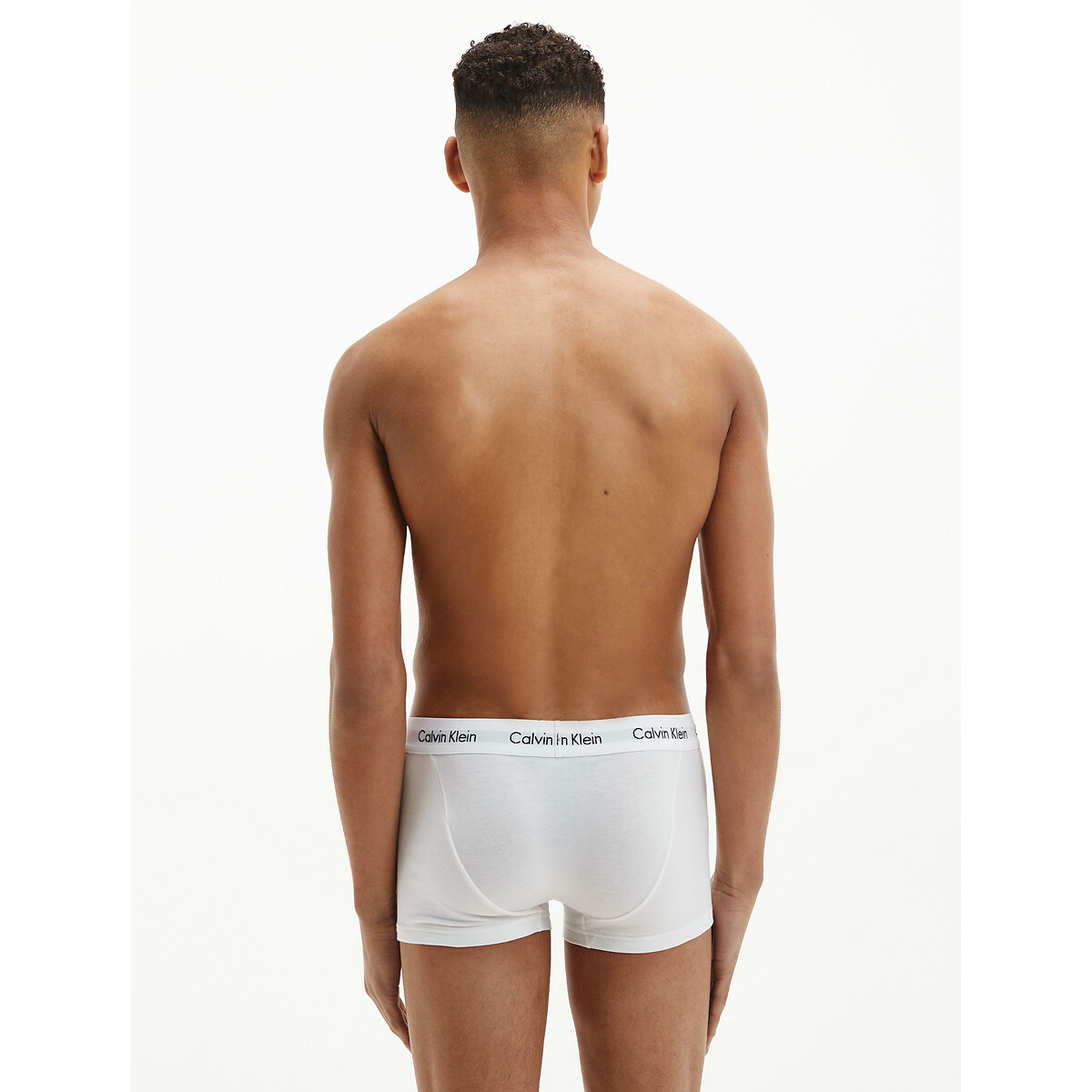 Pack of 3 stretch cotton hipsters with low waist Calvin Klein Underwear |  La Redoute