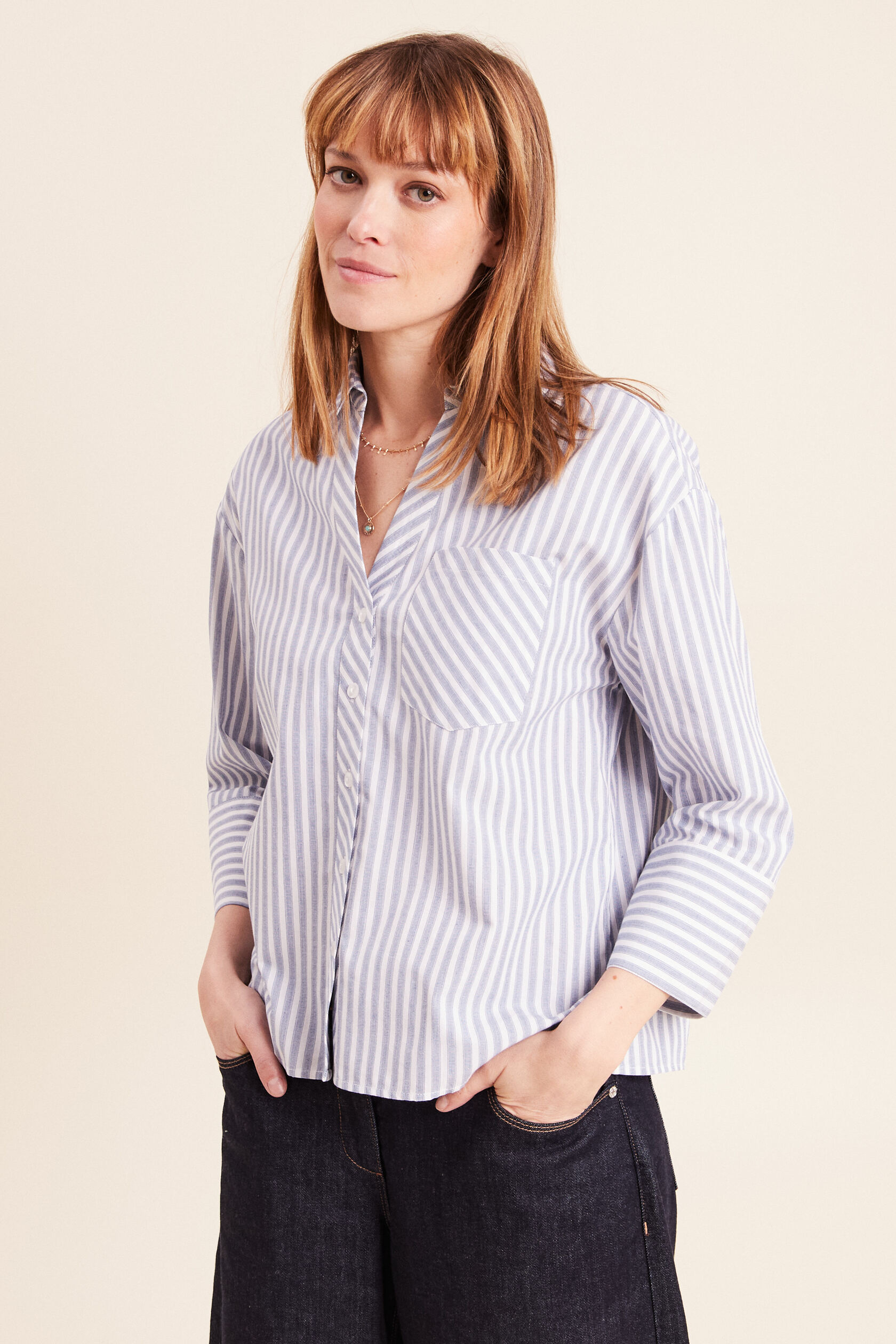 Chemise manches 3/4, BREAL