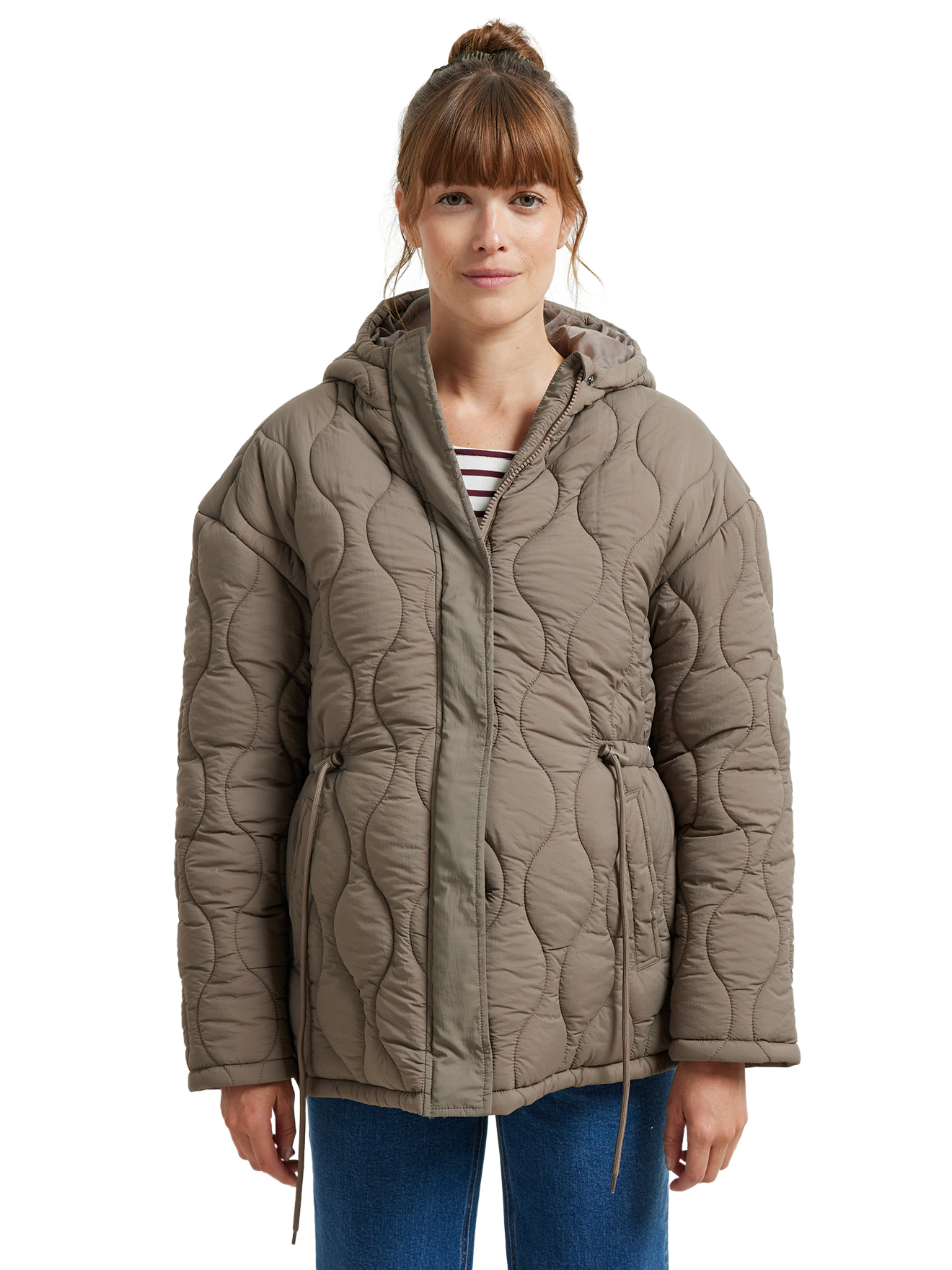 Veste manteau matelassée évolutive grossesse et post-grossesse, VERTBAUDET