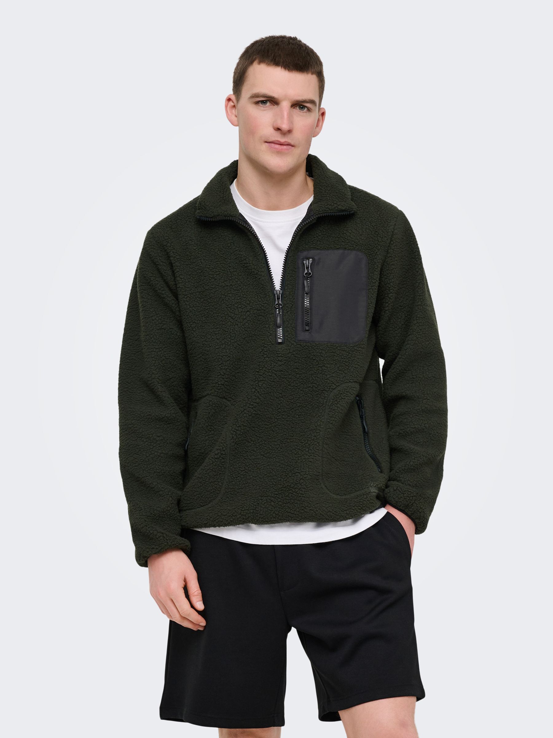 Veste En Polaire, ONLY & SONS