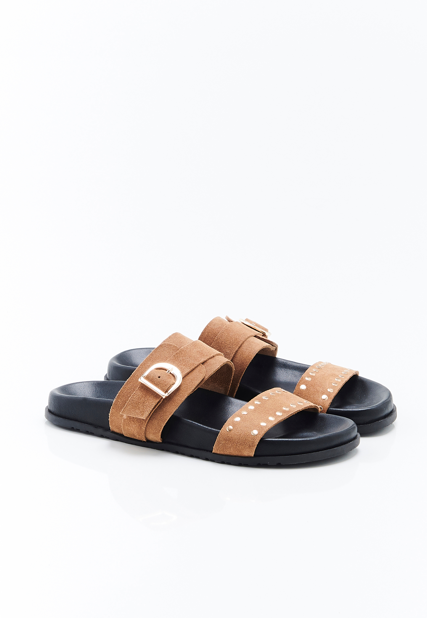 Mules En Daim Marron St. John's Bay - Taille 7 US Femmes - Occasion