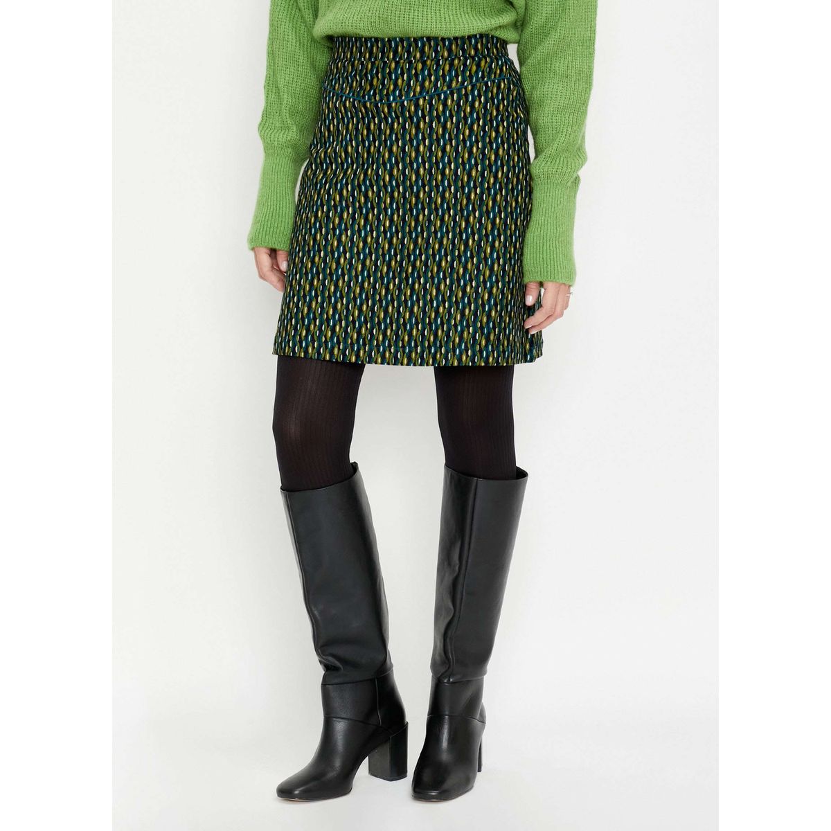Jupe best sale patineuse verte