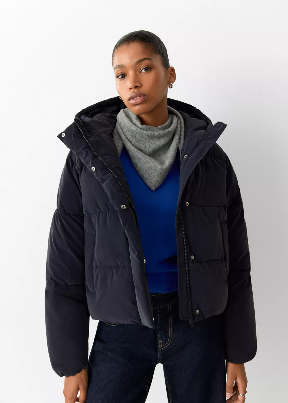 Anorak enduit à capuche, MANGO TEEN