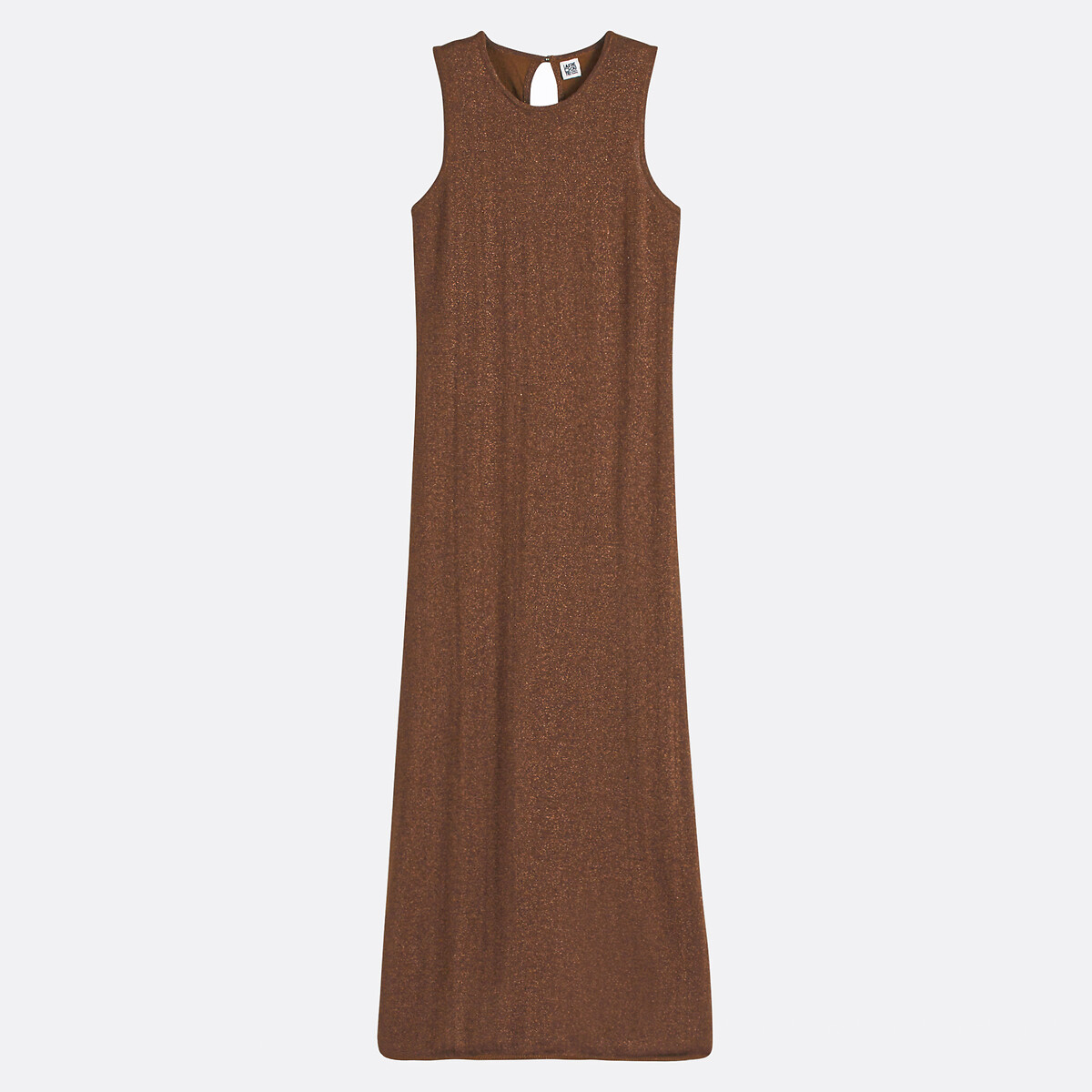 ShiFan Donna Vestiti Lunghi da Matrimonio Elegante Collo V Vestito A Pieghe Abito Maxi Damigella Sera Cerimonia Albicocca S
