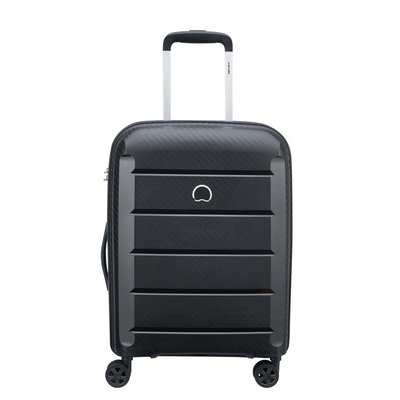 Valise cabine trolley slim 4 doubles roues   Taille : S,  BINALONG DELSEY PARIS