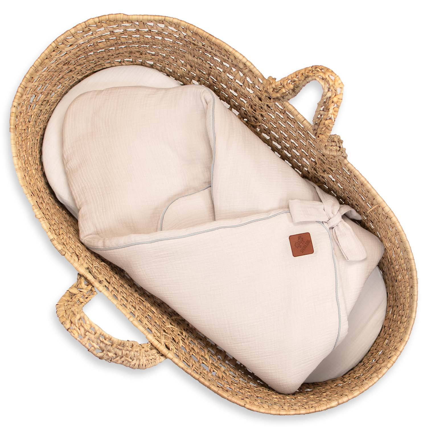Gigoteuse d'emmaillotage en gaze de coton JEANNE, SEVIRA KIDS