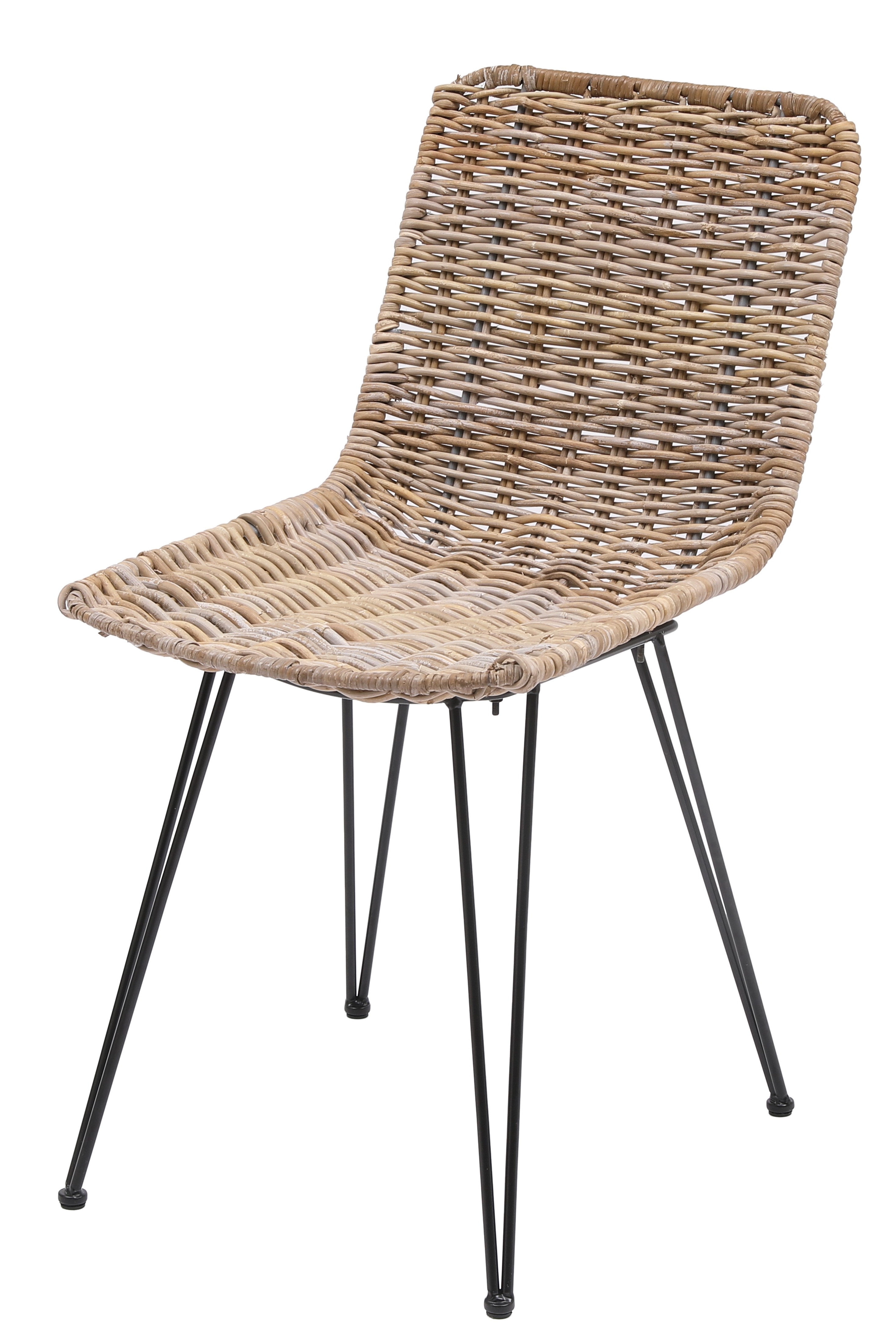 Lot de 2 chaises en fibres, PENANG, NORDLYS