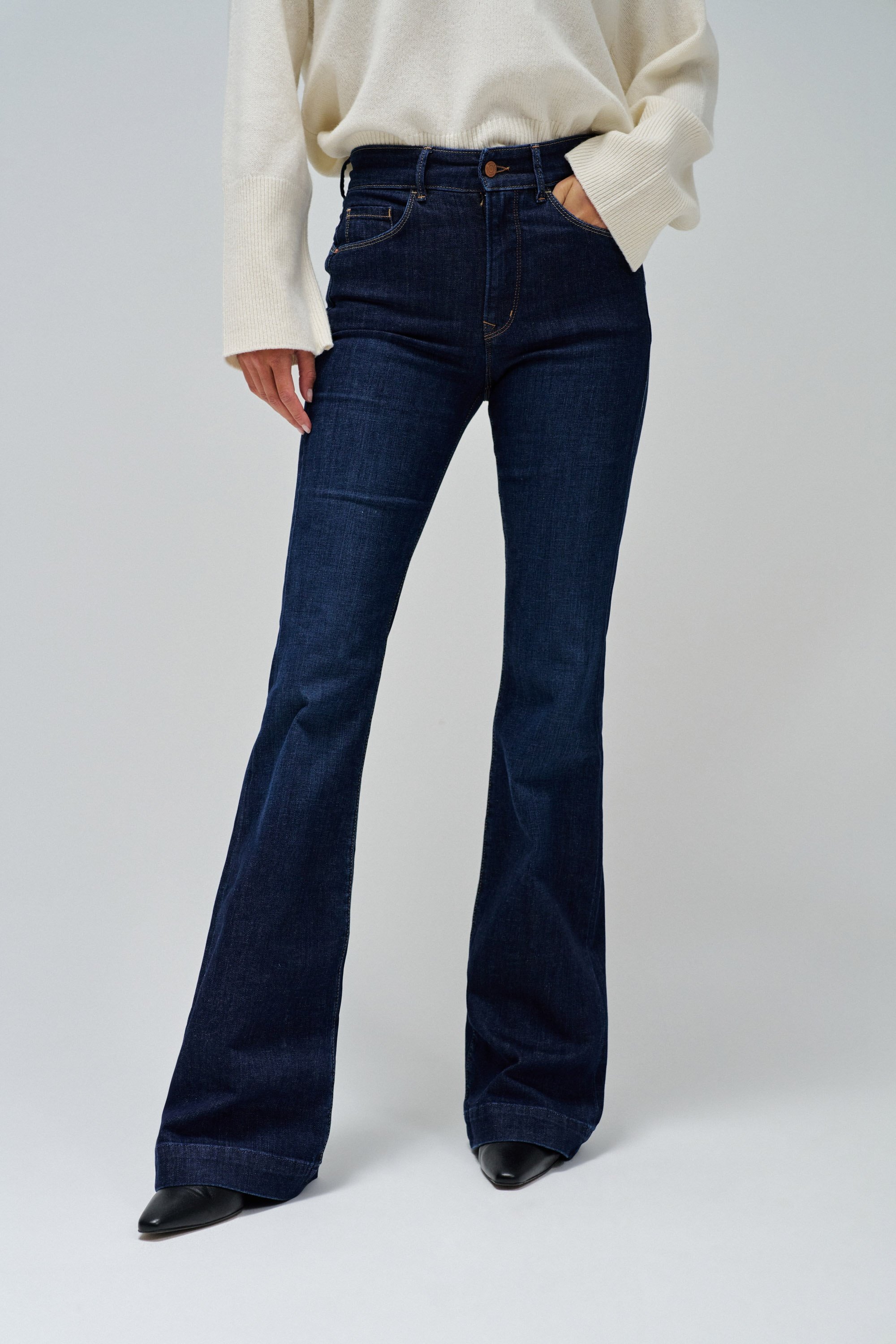 JEAN FAITH PUSH IN FLARE, SALSA JEANS
