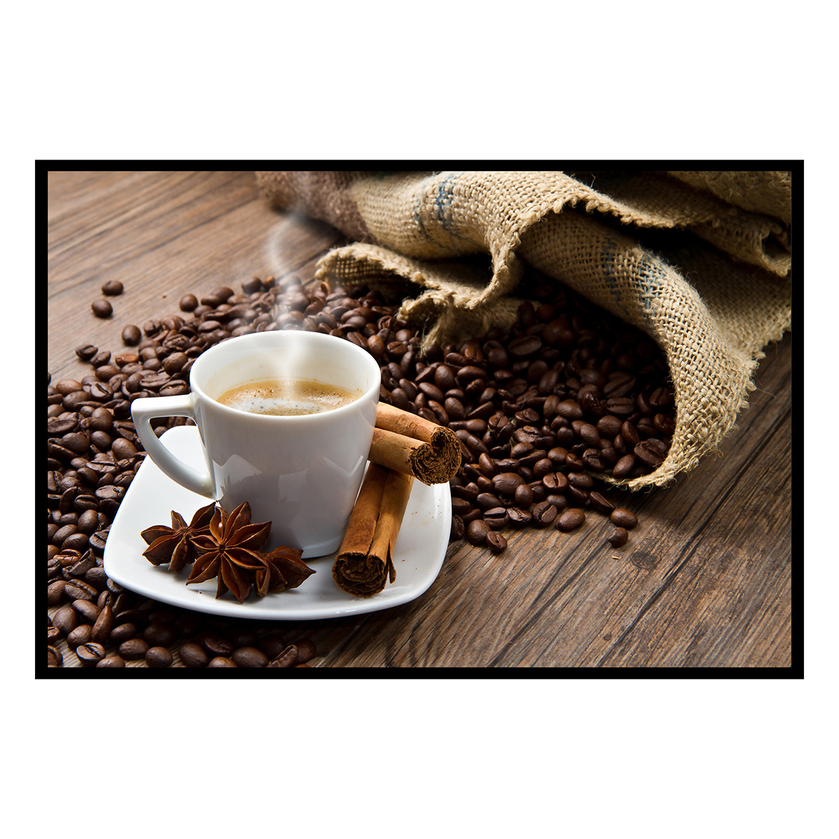 Affiche encadrée café gourmand, HEXOA