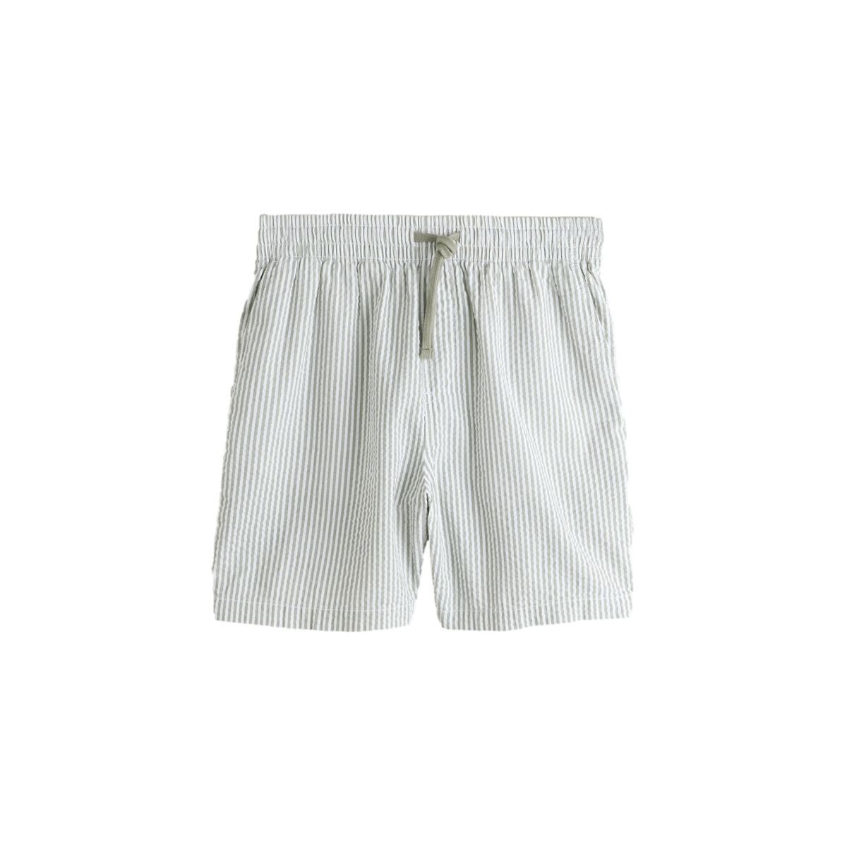 Short rayé en jersey seersucker, NEXT