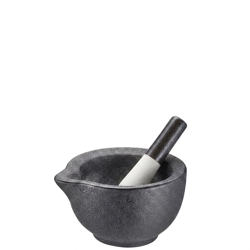 Mortier et pilon moyen GRINO, GEFU